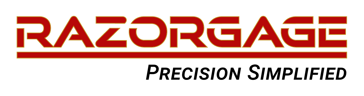 RazorGage Logo - RazorGage - Positioners, Software, Systems